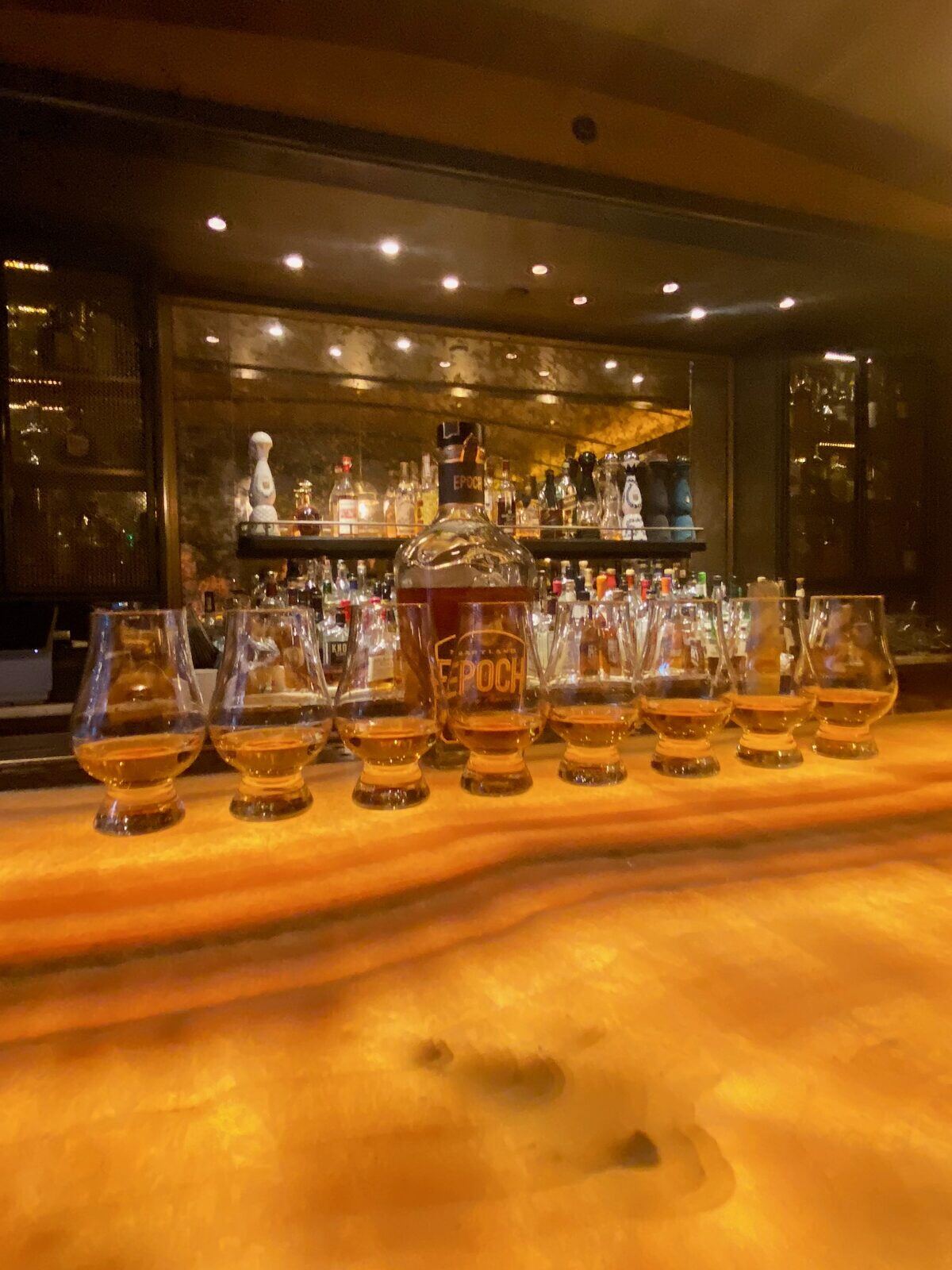 Epoch whiskey bar at Pendry Baltimore