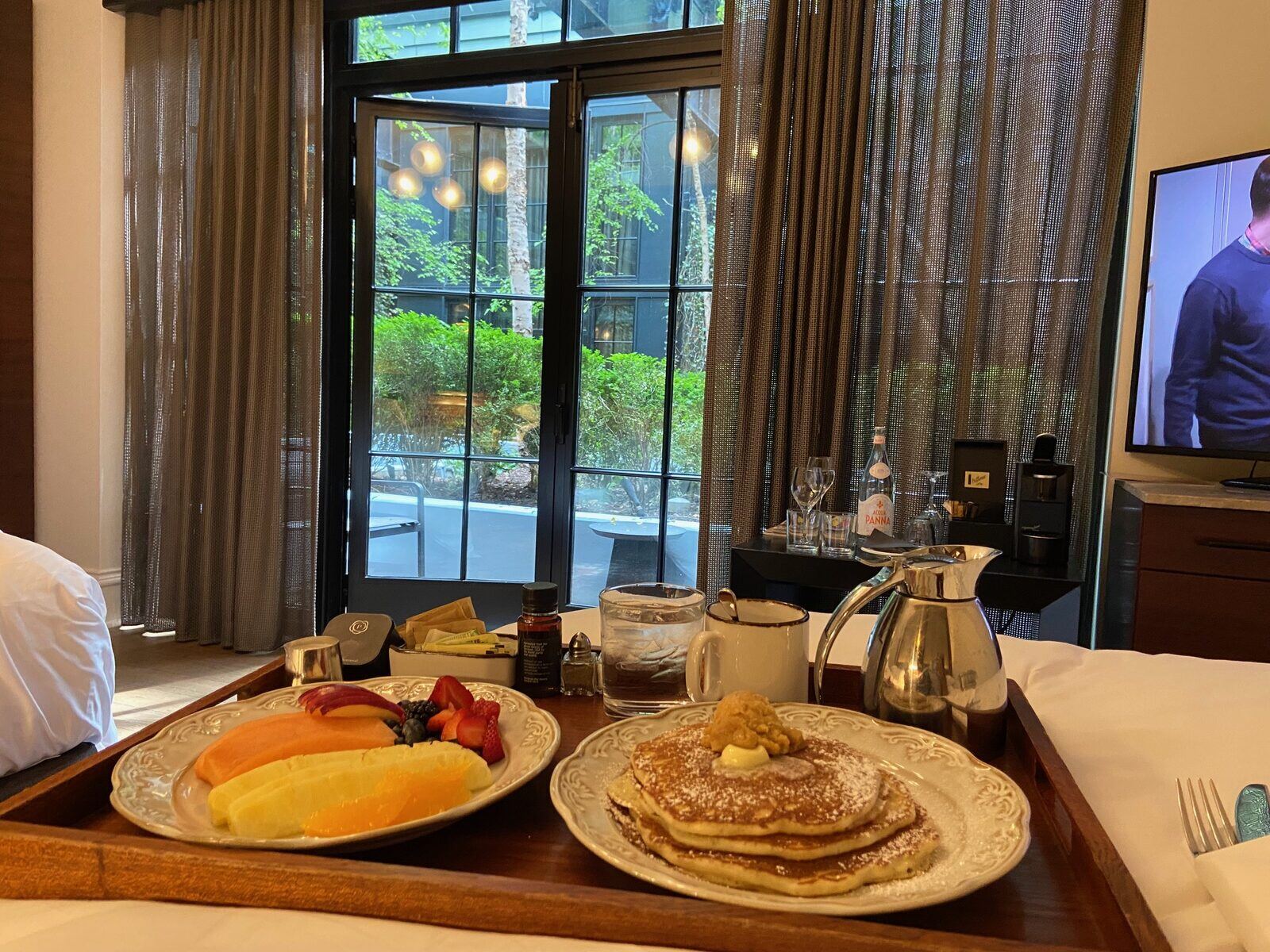 Room service at Pendry Baltimore